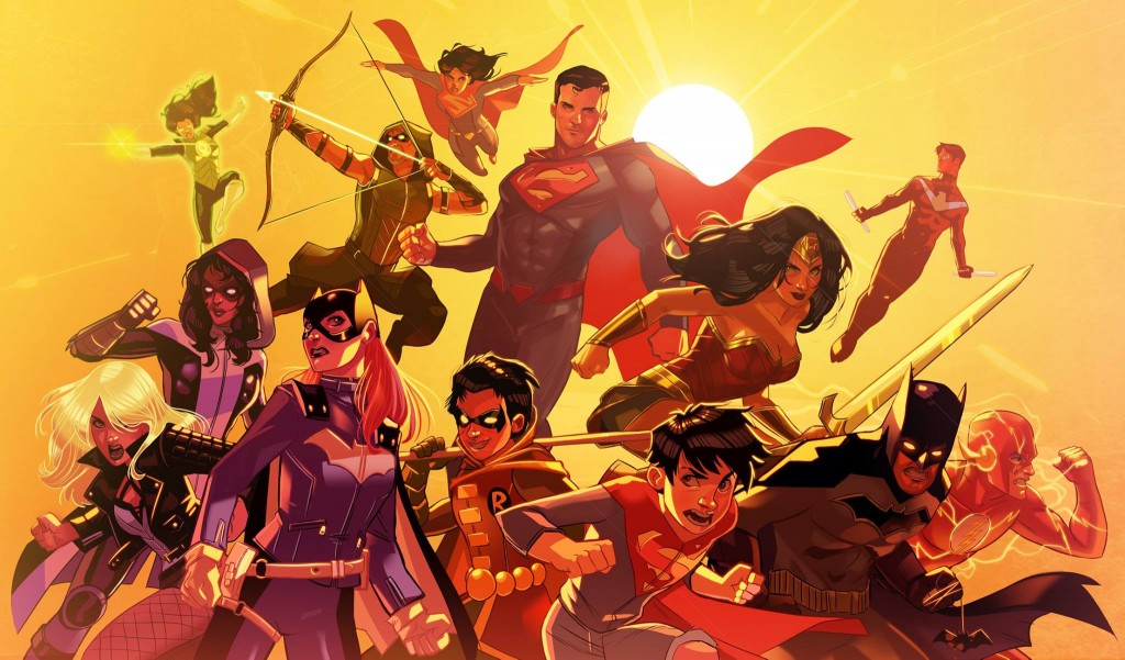 Cool Art: DC Heroes – Rebirth – By Stephen Byrne | Live for Films