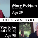 Cool Supercut: Old Age Makup vs Real Life