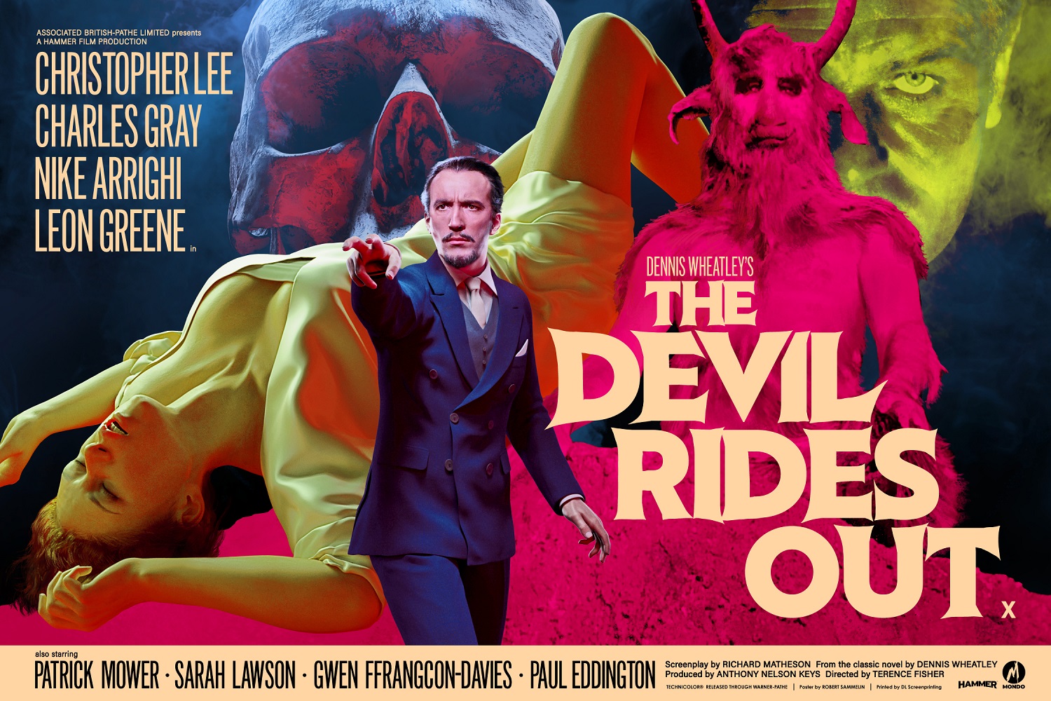 Cool Art Hammer Horror S The Devil Rides Out And Dracula Prince Of Darkness Live For Films