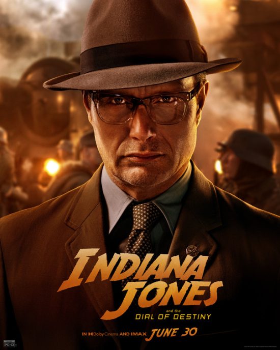 Check out the new character posters for Indiana Jones and the Dial of ...