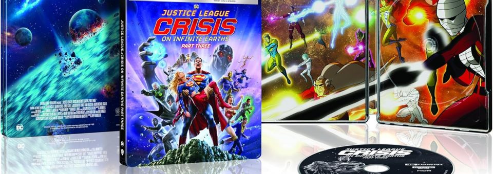 Win a Justice League: Crisis on Infinite Earths – Part Three 4K Steelbook